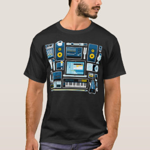 Sound Engineer Music Production Audio Engineer T-shirt