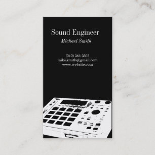 Sound Engineer Visitekaartje