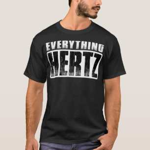 SOUND GUY AUDIO ENGINEER HERTZ  T-SHIRT