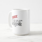 Sound of Geweldige Funny Mug Humor Koffiemok (Voorkant links)