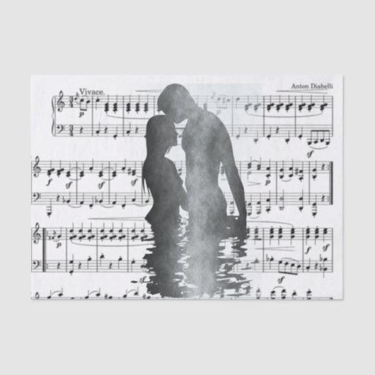 Sound of Love Tissue Paper Tissuepapier (Voorkant)
