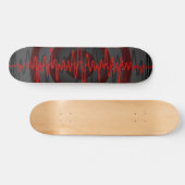 Sound Red Dark-skateboard Skateboard (Horizontaal)