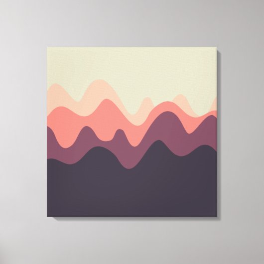 Sound Sketch 01 Canvas Afdruk (Voorkant)