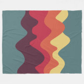 Sound Sketch 03 Fleece Deken (Voorkant (Horizontaal))