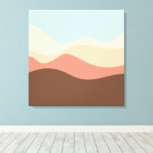 Sound Sketch 07 Canvas Afdruk (Insitu (Houten vloer))