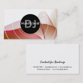 Sound Wave II Visitekaartje (Voorkant / Achterkant)