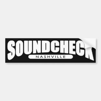 Soundcheck Nashville Bumpersticker