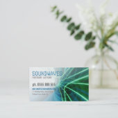 SOUNDWAVES Scifi Carte de visite (Debout devant)