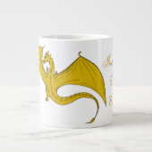 Soup cup Gold dragon van IDC Extra Grote Mok (Voorkant)