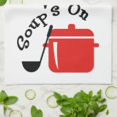 Soup is aan theedoek (Gevouwen)