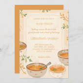 Soup Night Dinner Party Invitations (Devant / Derrière)