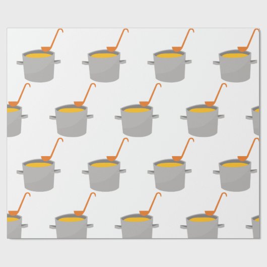 Soup Pot Cadeaupapier (Vlak)