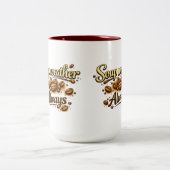 Soup Weer Altijd — Coffee Bean Script Mok (Center)
