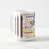 Soupe d'automne (marron) Mug (Devant gauche)