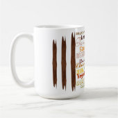 Soupe d'automne (marron) Mug (Gauche)