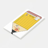 Soupe de pommes de terre Post-it Notes (Incliné)