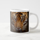 Soupe de Tigre Sauvage Visage Jumbo ou Mug de Café (Droite)
