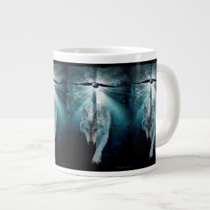 Soupe Jumbo Wolf & Bald Eagle ou Mug Café