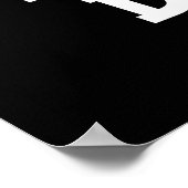 Souper Duper Funny Soup Dark BG Poster (Hoek)