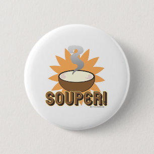 Souper! Ronde Button 5,7 Cm