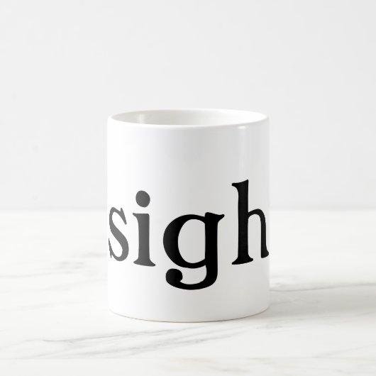 Soupir : mugs (texte noir) (Centre)