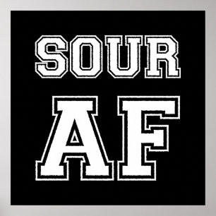 SOUR AF-POSTER POSTER