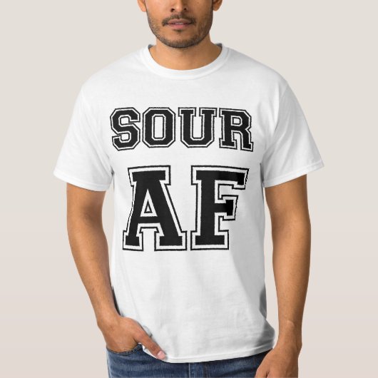 SOUR AF T-SHIRT (Voorkant)