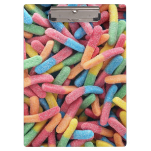 Sour Gummy Worms Klembord