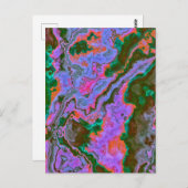 Sour Marble Briefkaart (Voorkant / Achterkant)