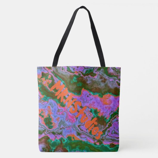 Sour Marble Canvas tas (Voorkant)