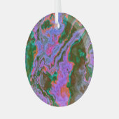 Sour Marble Glas Ornament (Voorkant links)