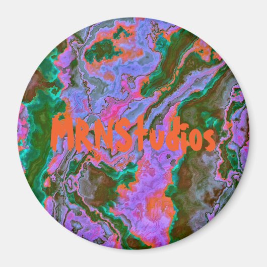 Sour Marble Magnet Magneet (Voorkant)