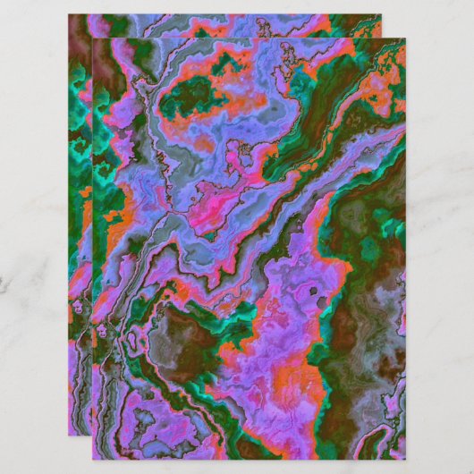 Sour Marble Menu (Voorkant / Achterkant)