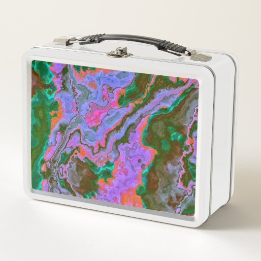 Sour Marble Metal Lunch Box (Voorkant)