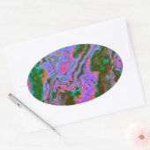 Sour Marble Ovale Sticker (Envelop)