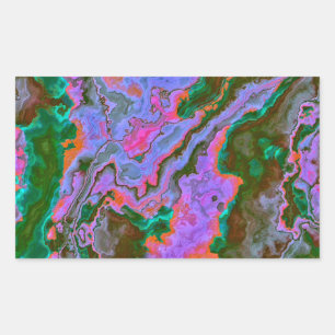Sour Marble Rechthoekige Sticker