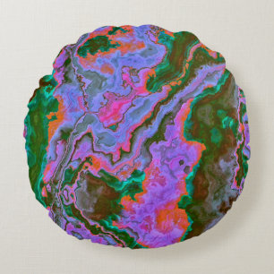 Sour Marble Rond Kussen