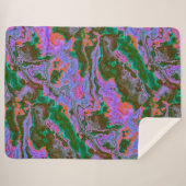 Sour Marble Sherpa Deken (Voorkant (horizontaal))