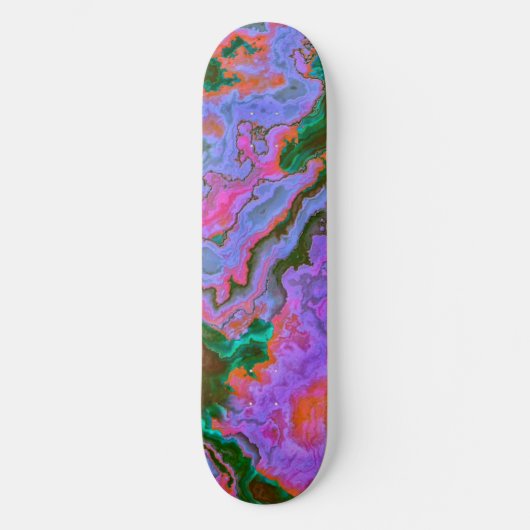 Sour Marble Skateboard (Voorkant)