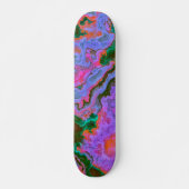 Sour Marble Skateboard (Voorkant)