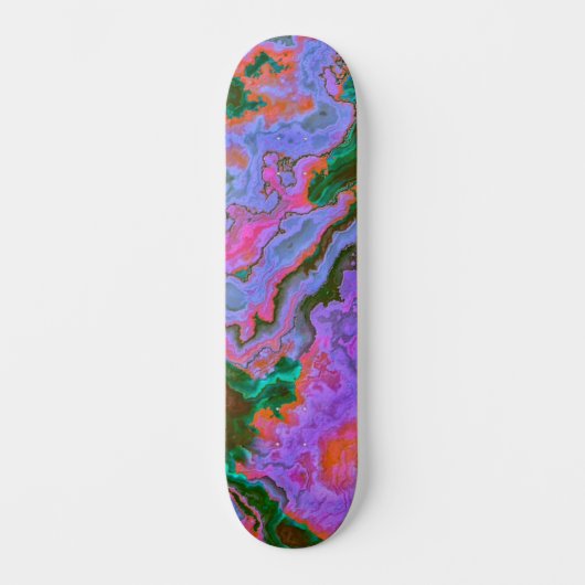 Sour Marble Skateboard (Voorkant)