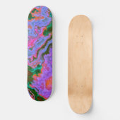 Sour Marble Skateboard (Voorkant)