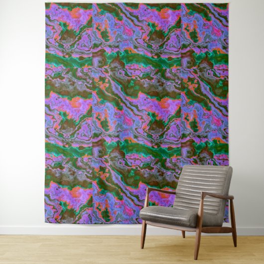 Sour Marble Tapestry Wandkleed (In situ)