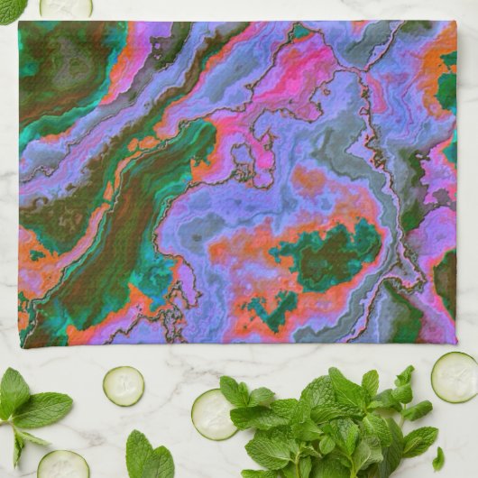 Sour Marble Theedoek (Gevouwen)