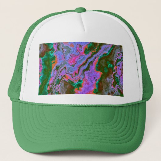 Sour Marble Trucker Hat Trucker Pet (Voorkant)