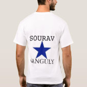 Sourav Ganguly (SCG) T-shirt (Achterkant)