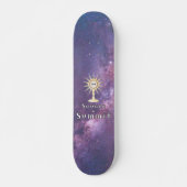 Source et Sommet : Saint-Eucharistie Skateboard (Devant)