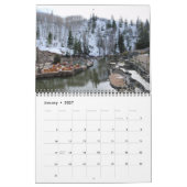 Sources chaudes de l'Ouest Calendrier 2027 (Jan 2027)
