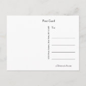 Sourcils de célébrité ~ Cartes postales / Invitati (Dos)