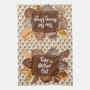 Sourdegh Bread Baking Personalized Kitchen Towel Theedoek